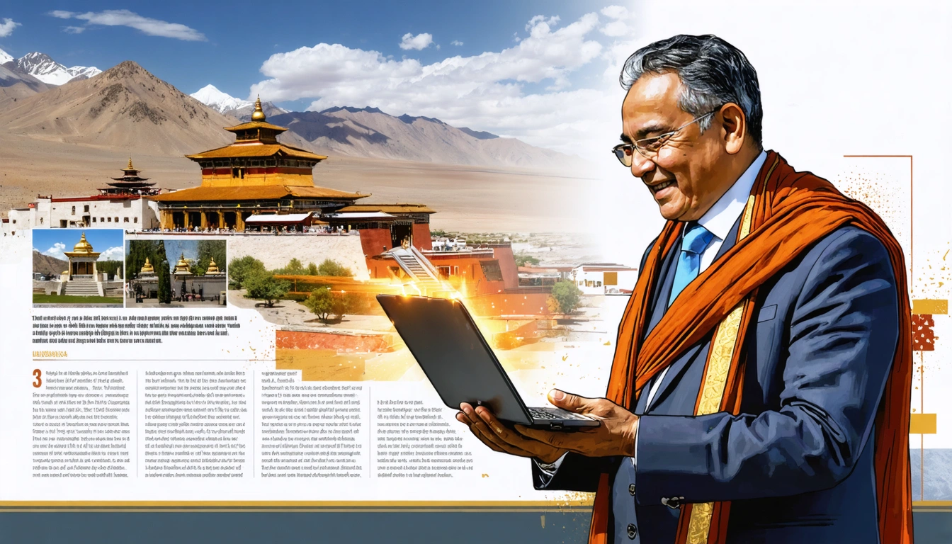 Ladakh Lt Governor Launches Tourism Portal and Buddha Relics Site